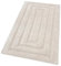emmevi Tappeto Bagno Puro Cotone Elegante Morbido Scendiletto Antiscivolo Lavabile 50x80 Cm Beige