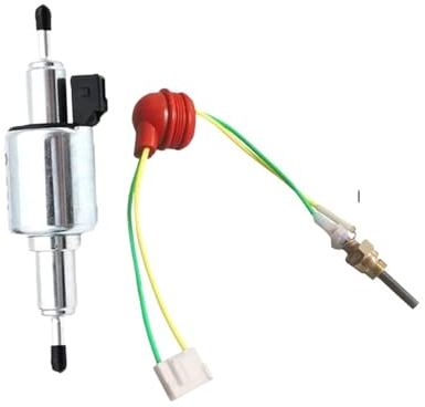 SENHE Pompe à carburant en céramique 12 V pour chauffage de stationnement, bougie de préchauffage 12 V, compatible avec Webasto Eberspacher de 2 kW à 5 kW