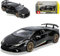 alles-meine.de GmbH Lamborgihini Huracan Performante Coupe Schwarz Modell Ab 2014 Version Ab 2017 1/24 Burago Modell Auto mit individiuellem Wunschkennzeichen