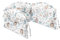 Schutz für Bettrahmen Baby Bett - Bettkantenschutz für Kinderbetten 38 x 170 cm - zweiseitig - Atmungsaktive Polsterung, Rausfallschutz für Babybett - Umrandung Babybett – Muster Igelchen