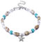 BelleVive Puka Coquillage Bracelet de cheville pour femme, Été Naturel Kauri Bracelet de cheville ajustable, Bijoux de Coquillage de Plage Hawaïen Boho fait à la main pour femmes Cadeaux d'été