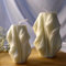 2-set Wave-kerze, deko - Handgemachte Sojawachskerze - Wohnzimmer - Wave-kerze- Geschenke - Candlesdeko - Geschenke für frauen - Geburtstage - Elegante Dekoration - Weiße Kerze