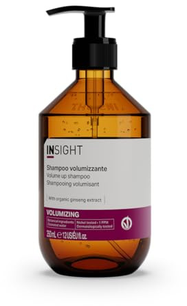 Insight Volumen Shampoo 350ml | für weiches und leichtes Haar | Glasverpackung