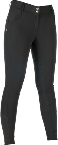 HKM Women's Ari Mid Rise Silicone Full Seat Pants