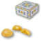 RAREZZE Low Sugar - Biscotti di pasta di mandorla siciliana a BASSO CONTENUTO DI ZUCCHERO, al Limone. Produzione di giornata, scatola regalo gr.400. Pasticceria di Sicilia, preparazione artigianale
