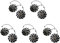 Goufride 88mm GPU Cooler Graphics Card Fan for REDEON AORUS RX580/570 GV-RX570 AORUS GV-RX580AORUS(10 PCS)