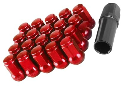 Hochwertiges Vibrationssicheres Fahrzeug Sicherheitsschrauben Set Radmutter Mit 1-teiligem Steckschlüssel Werkzeug Für Autos Schnelle Installation Diebstahlsichere Muttern