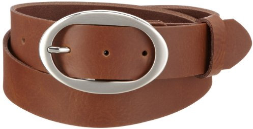 MGM Damen Basicgürtel Dora Gürtel, Braun (Cognac), 90