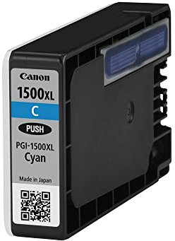 Canon Tintenpatrone Cyan - 12 ml ORIGINAL für MAXIFY Drucker PGI-1500XL C