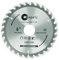 Dapetz ® 3 PC TCT Circular Fine Cutting Wood Saw Blade 150mm 16, 24, 30 Teeth 20mm Bore Carbide Finishing Saws For Woodworking Compatible With Bosch Makita Etc