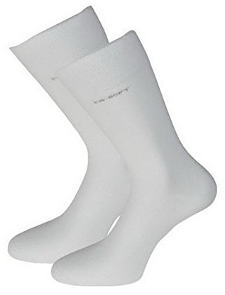 Camano CA-SOFT Cotton Socken 8er Pack, Größe:39-42;Farbe:white