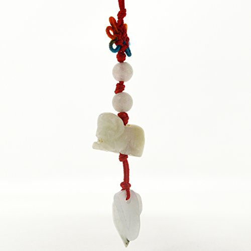 Begriff 12 Tieren Handy zum Aufhängen Lucky Charm zum Aufhängen Handtasche + One inkl. Red String Armband MONKEY rot
