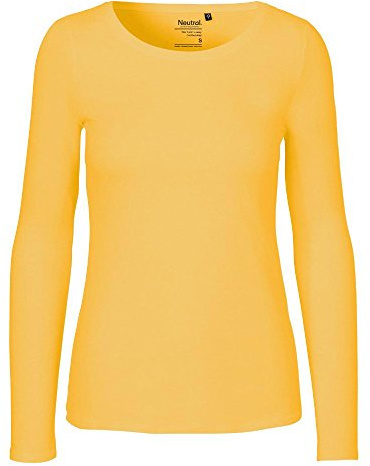 Neutral - Damen Longsleeve/Yellow, M