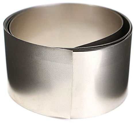 EsportsMJJ 99,96% Nichelato Puro Argento Grigio Foglio Sottile Ni Placcato 0.1 X30X1000Mm