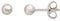 Xenox XS3506N Ohrringe Ohrstecker Modern Classic Silber Matt Ø 4 mm