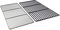 GRILLROSTPROFI Grillrost Ersatz für Weber Spirit E310 / E 320 Edelstahl-Gusseisen 44,4 x 30 cm