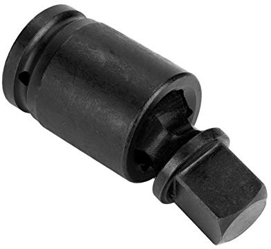 Deep Impact Socket 1/4'' Adapter Swivel Wobble Universal Joint Impact Socket - Metric, 1Pcs
