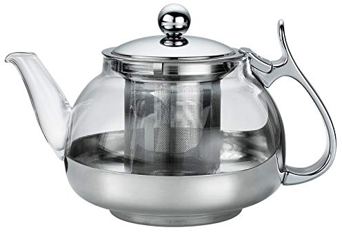 Teekanne LOTUS mit Edelstahlfilter 1,2 Liter neuetischkultur