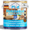PLID® Holzlasur Innen & Aussen Teak 0,75L - Holzschutzlasur Außen mit UV beständigem Langzeitschutz- Grundierung Holz Außen - Holzschutzgel - Holz Lasur atmungsaktiv - Made in Germany