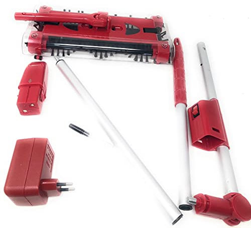 LEOFLA Aspirapolvere Senza Fili Con Spazzole Rotanti A 360° Scopa Automatica Sporco