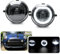 njssjd LED Halo Ring DRL Nebelscheinwerfer Standlicht für Mini Cooper F54 Clubman F55 F56 F57 Cabrio Helles Weiß LED Tagfahrlicht Fahren Nebelscheinwerfer