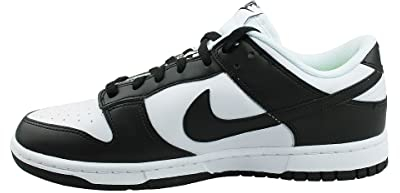 Nike Damen Dunk Low Sneaker, Weiß Schwarz, 39 EU