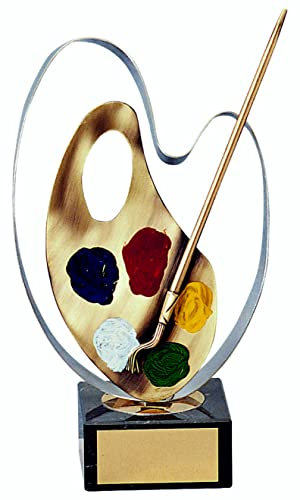 Trofeo de Pintura GRABADO trofeos concurso de Dibujo