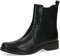CAPRICE Damen Chelsea Boots Kleiner Absatz Elegant, Schwarz (Black Nappa), 38.5 EU