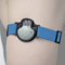 DiaBrothers Enlite Guardian Fixierband Fixierung Halter mit verstellbarem Armband - Halter: schwarz - Armband: himmelblau - Größe: S (15-25 cm)
