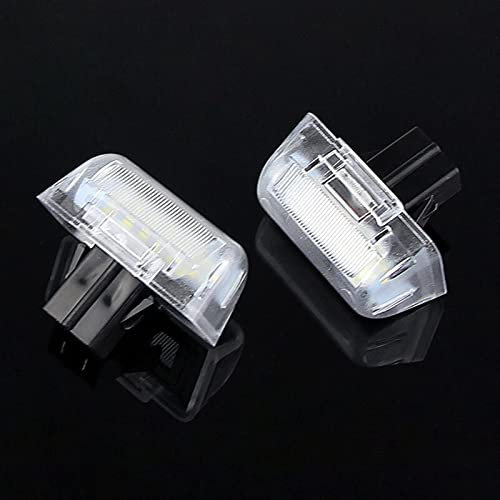 MURRAYLE 2X Fit For Ford Transit Tourneo MK4 MK5 MK6 MK7 Tourneo Connect Courier White Car Led Plate Light Number Lamp SMD 6000K Error Free