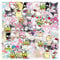 100 Pcs Water Bottle Laptop Computer Skateboard Phone Luggage Guitar DIY Gift Decal Stickers Compatible with San-Rio Mel-ODY,Kul-omi,Album, Crafts, Calendar, Planner Aesthetic Anime Stickers
