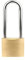 Cadenas universel à clé en laiton de 60 mm avec anse longue ou courte, 3 clés pour casier d'école et de gym, abris de jardin, clôture, sac à dos, armoires de rangement – Grand format