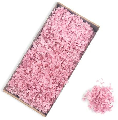 90–100 g natürliche Hortensien-Trockenblumen, DIY, handgefertigter Blumenstrauß, Blumenmaterial, unsterbliche Blumen, Hochzeitsdekoration