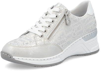 Rieker Damen Low-Top Sneaker N4316, Frauen Halbschuhe, lose Einlage