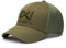 Wiley X │ WX Trucker Cap | Grün Baumwolle Grün Mesh | Männer Verstellbar Leichte Atmungsaktiv Flexfit 6-Panel-Kappe | Sonnenmütze | Airsoft Sport Outdoor