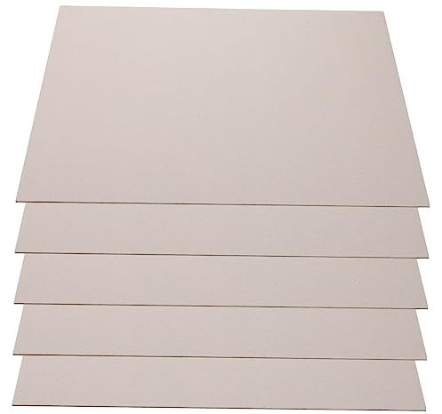 Graukarton für Kinder, A3-format, 5 Stück, Doppelseitig,