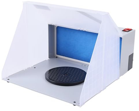Cabine de pulvérisation aérographe portable professionnelle 3 m³/min 25 W