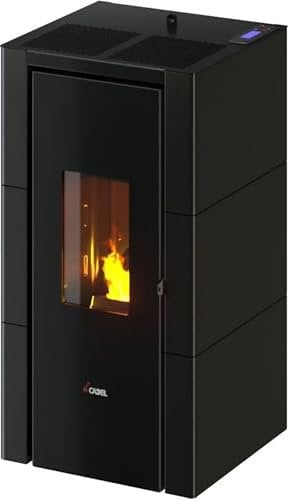 Stufa a Pellet Ventilata 7 kW Antracite