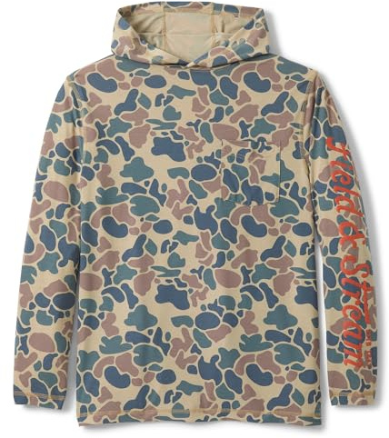 Field & Stream Herren Long Sleeve Performance Hoodie Classic (1er Pack)