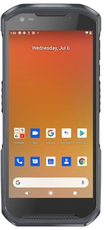 RUGILINE Android 13 2D Barcode Scanner, 6GB+64GB Industrie PDA mit 5,5 Zoll Display, NFC, 4G LTE, WLAN, GPS, BT5.0, Robustes MDE Gerät für Lager, Logistik und Einzelhandel