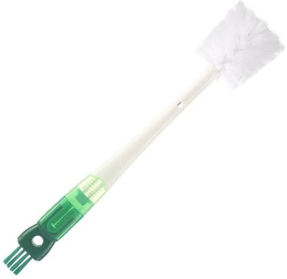 Multifunctional Water Bottle Cleaning Brush, 2025 New 5 in 1 Detachable Bottle Brush Cleaner, for Bottles Pots Kettles Glass Thermos Flask and Cups Small Spaces(Green)