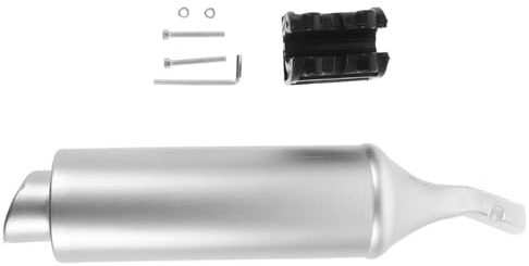 Anneome Bicycle Exhaust Sound System Kunststoff Auspuff mit Realistischem Motorradsound Fahrrad Zubehör Turbo Auspuffrohr Einfache Montage für Mehr Fahrspaß