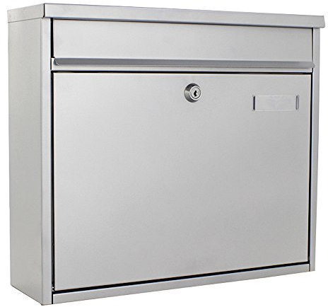 Rottner Briefkasten Hochhaus II silber