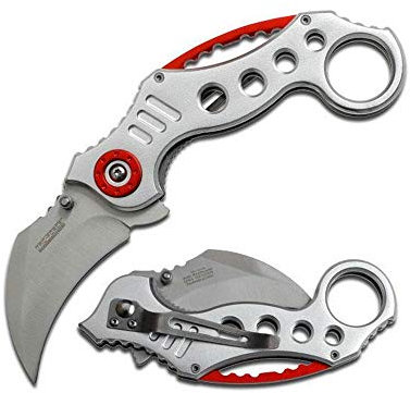 Tac Force Erwachsene Taschenmesser TF-578S, Silber, L, TF-578S