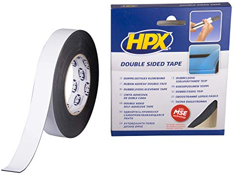 HPX ZC06 Montageband doppelseitig schwarz 25 mm x 10 m