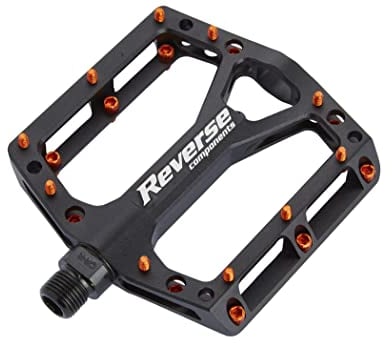 Reverse Black ONE Flat Fahrrad Pedal schwarz/orange