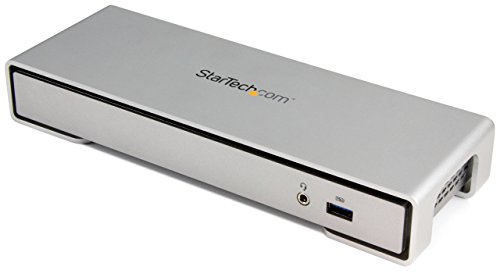 StarTech.com Thunderbolt 2 4K Dockingstation für Laptops, Inklusive TB Kabel, MacBook Tunderbolt 2 Dock mit 4K Ultra HD