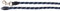 PFIFF 102552 Führstrick 'Lina', blau-beige 200