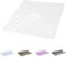 TranquilBeauty Duschmatte Quadratisch - Weiß - 53x53cm - Hautsensitiv - Antirutschmatte - Duscheinlage rutschfest - Maschinenwaschbar - Latexfrei - Ideale Duschmatte für Senioren und Kinder