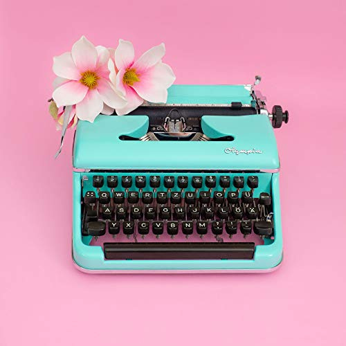 Retro Schreibmaschine mintgrün